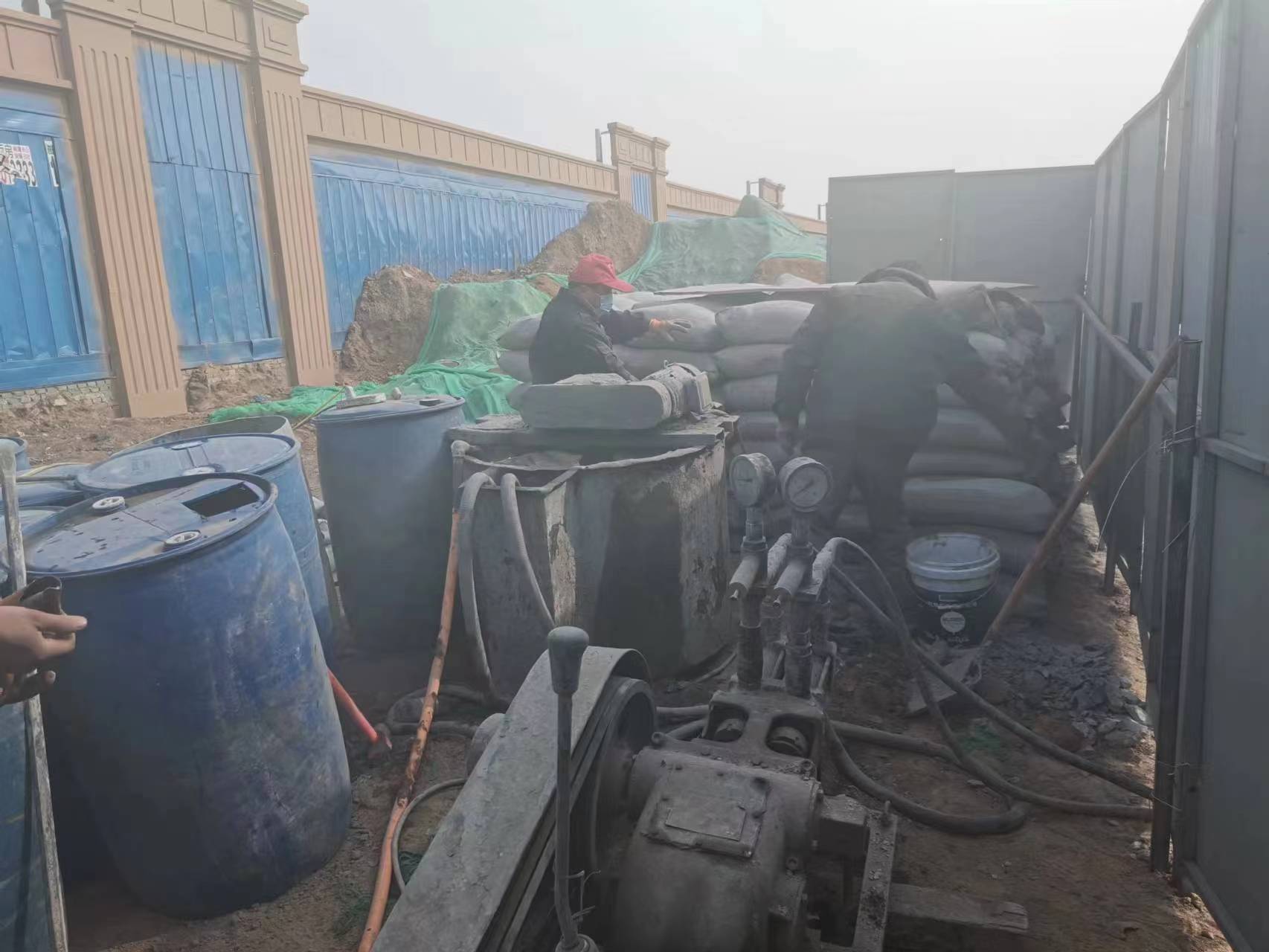 天门房屋下沉注浆